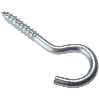 ForgeFix 10SH10018 Screw Hook ZP 100 x 18g Bag 10 ForgeFix 10SH10018 Screw Hook ZP 100 x 18g Bag 10