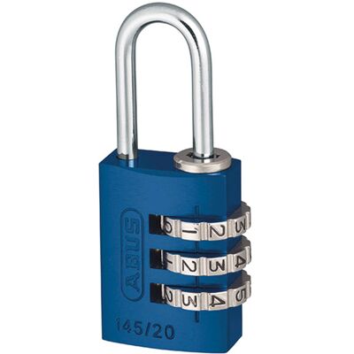 ABUS 49543 145/40 40mm Aluminium Combination Padlock Silver ABUS 49543 145/40 40mm Aluminium Combination Padlock Silver