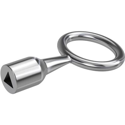 Basi 301D-8 Key - Versatile 3-Pin - Argent Basi 301D-8 Key - Versatile 3-Pin - Argent