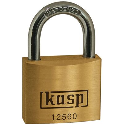 Kasp K12560D Premium Brass Padlock - 60mm - Padlock Kasp K12560D Premium Brass Padlock - 60mm - Padlock