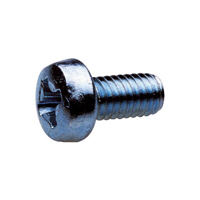 Toolcraft M2 16mm Galvanised Phillips Raised Head Screws - Screws Toolcraft M2 16mm Galvanised Phillips Raised Head Screws - Screws