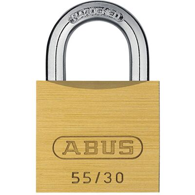 ABUS 02854 55/30mm Brass Padlock ABUS 02854 55/30mm Brass Padlock