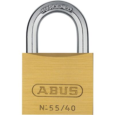 ABUS 02869 55/40mm Brass Padlock Keyed Alike 5402 ABUS 02869 55/40mm Brass Padlock Keyed Alike 5402