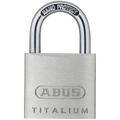 ABUS 56363 64TI/30mm TITALIUM™ Padlock Carded ABUS 56363 64TI/30mm TITALIUM™ Padlock Carded