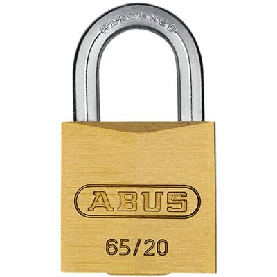 ABUS Brass Padlock 6520C - Security Level 3 ABUS Brass Padlock 6520C - Security Level 3