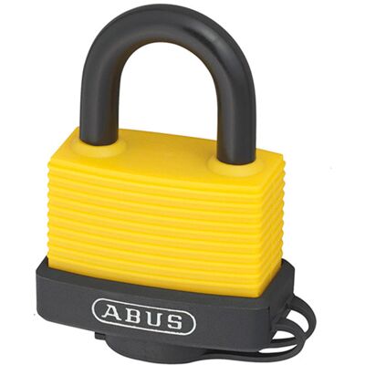 ABUS 50265 70AL/45mm Aluminium Padlock Yellow ABUS 50265 70AL/45mm Aluminium Padlock Yellow