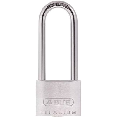 ABUS 56226 80TI/40mm TITALIUM™ Padlock 40mm Long Shackle Keyed Ali... ABUS 56226 80TI/40mm TITALIUM™ Padlock 40mm Long Shackle Keyed Ali...