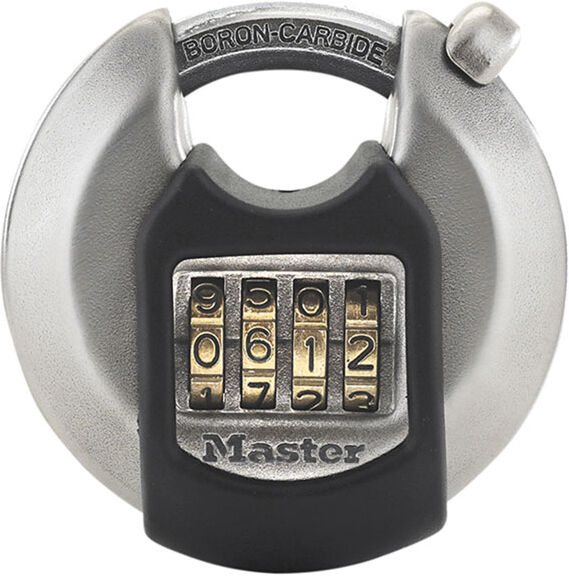 Master Lock M40EURDNUM Excellâ„¢ Discus 4-Digit Combination 70mm Padlock