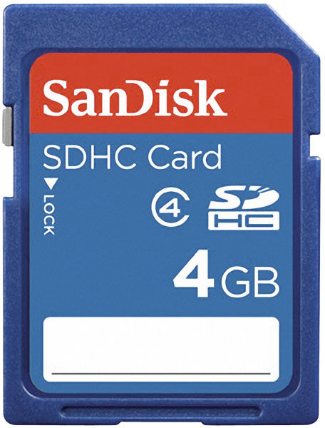 SanDisk SDSDB-032G-B35 SDHCâ„¢ Memory Card 32GB Class 4 4MB/s