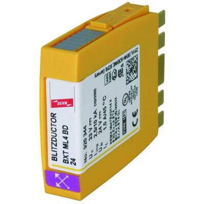 DEHN BXT ML4 BD 24 Surge Protector - Distribution Cabinet Protection DEHN BXT ML4 BD 24 Surge Protector - Distribution Cabinet Protection