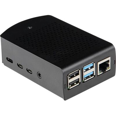 Joy-it Housing case for Raspberry Pi Aluminium VESA mount Joy-it Housing case for Raspberry Pi Aluminium VESA mount