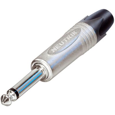 Neutrik NP2X 2-Pole 6.35mm Mono Jack Plug Neutrik NP2X 2-Pole 6.35mm Mono Jack Plug