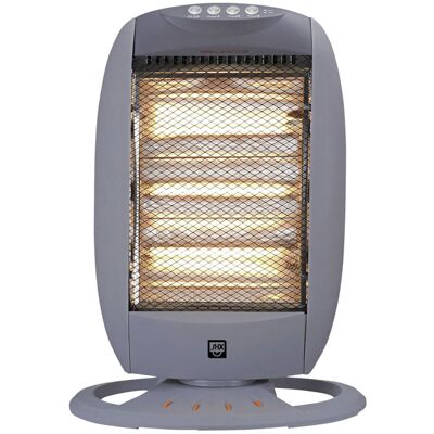 SHX24HS1200 Silver Black Halogen Heater - Room Up to 30 m² SHX24HS1200 Silver Black Halogen Heater - Room Up to 30 m²