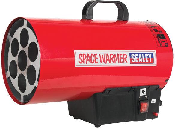 Sealey LP100 Space Warmer® Propane Heater 61,000-102,000Btu/hr (18...