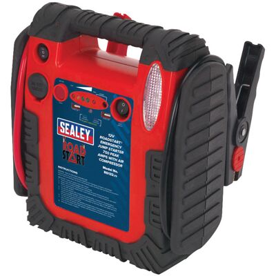 Sealey RS132 Jump Starter Air Compressor - Emergency Power Pack Sealey RS132 Jump Starter Air Compressor - Emergency Power Pack