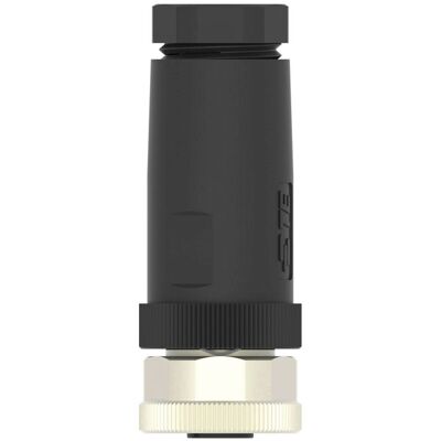 TE Connectivity T4111402041-000 Sensor/Actuator Connector - 4 Poles - Black TE Connectivity T4111402041-000 Sensor/Actuator Connector - 4 Poles - Black