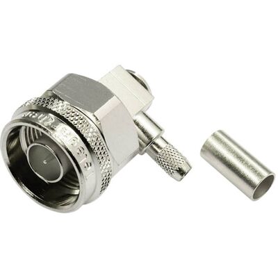 Telegartner Conector coaxial J01020A0036 - 90° N male connector - 50Ω - Cable mounting Telegartner Conector coaxial J01020A0036 - 90° N male connector - 50Ω - Cable mounting