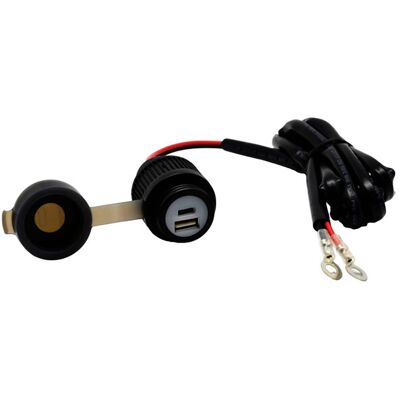 Albrecht Duo USB A+C Motorcycle Charger - 12/24V - Waterproof IPX6 Albrecht Duo USB A+C Motorcycle Charger - 12/24V - Waterproof IPX6