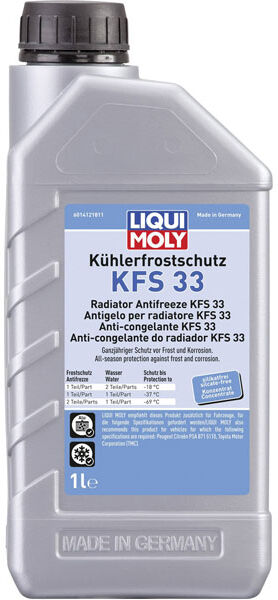 Liqui Moly 21135 KFS 12++ Radiator Antifreeze 5L Frost Protection