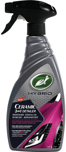Turtlewax 53354 Hybrid Solutions Ceramic 3in1 Dry Cleaner 500ml Sa...