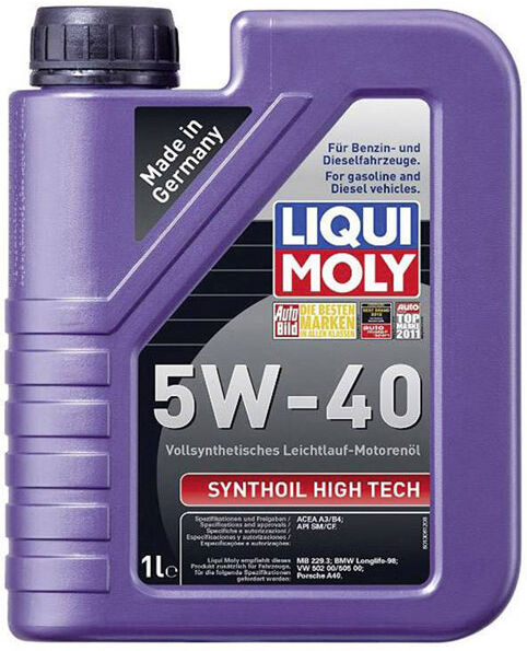 Liqui Moly 1306 SYNTHOIL Engine Oil 5W-40 1L High Performance
