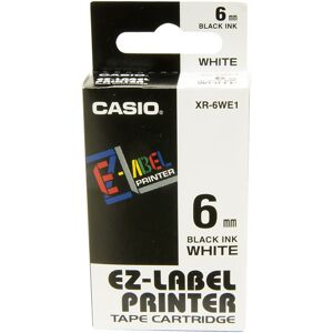 Casio XR-9WE1-W-DJ 9mm Black on White Tape Casio XR-9WE1-W-DJ 9mm Black on White Tape