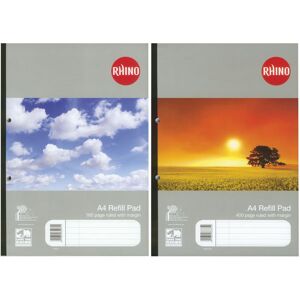 Rhino V4FMH Pad A4 80 Leaf Headbound Box of 10 Rhino V4FMH Pad A4 80 Leaf Headbound Box of 10