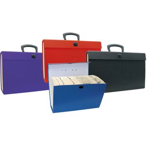 Cathedral Products Expanding Box File Red Cathedral Products Expanding Box File Red