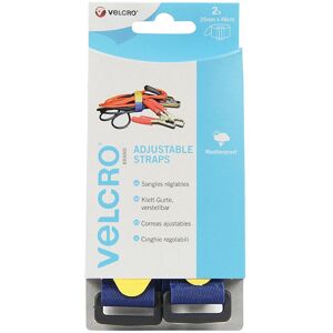 Velcro Europe S.A. VELCRO® Brand VEL-EC60327 25mm x 92cm Adjustable Strap Blue 2 Pieces Velcro Europe S.A. VELCRO® Brand VEL-EC60327 25mm x 92cm Adjustable Strap Blue 2 Pieces