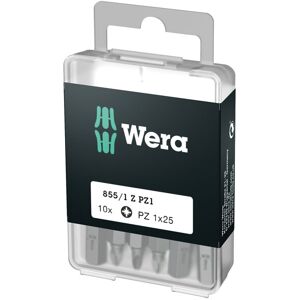 Wera 05072404001 855/1 Classic Tough Pozidriv PZ2 Screwdriver Bits... Wera 05072404001 855/1 Classic Tough Pozidriv PZ2 Screwdriver Bits...