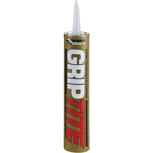 Everbuild GRIPTITEC4 Griptite Construction Adhesive C4 350ml Everbuild GRIPTITEC4 Griptite Construction Adhesive C4 350ml