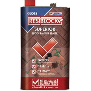 Everbuild RBORIGNAT5 Resiblock Superior Original Natural 5 Litre Everbuild RBORIGNAT5 Resiblock Superior Original Natural 5 Litre