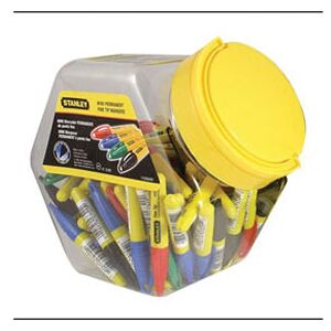 Stanley 1-47-329 Mini Fine Tip Pen Assorted (Tub 72) Stanley 1-47-329 Mini Fine Tip Pen Assorted (Tub 72)
