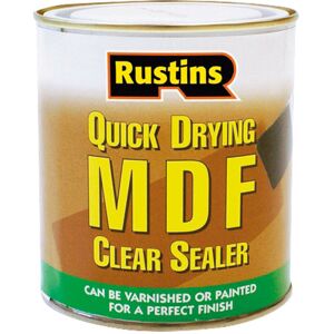 Rustins MDFS1000 Quick Drying MDF Sealer Clear 1 Litre Rustins MDFS1000 Quick Drying MDF Sealer Clear 1 Litre