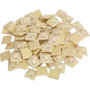Sealey CTM3030W Self-Adhesive Cable Tie Mount 30 x 30mm White Pack... Sealey CTM3030W Self-Adhesive Cable Tie Mount 30 x 30mm White Pack...