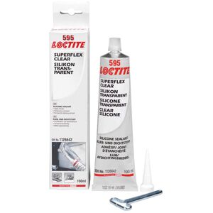 LOCTITE 2062060 SI 595 Silicone Clear Cartridge 310ml LOCTITE 2062060 SI 595 Silicone Clear Cartridge 310ml