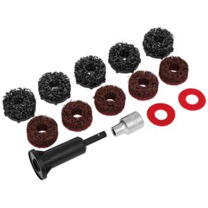 Sealey VS8002 Stud Hub Cleaner 14pc Sealey VS8002 Stud Hub Cleaner 14pc