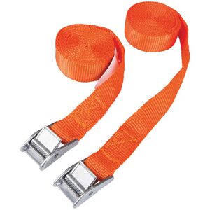 BlueSpot Tools 45404 Cam Buckle Tie-Down Straps Twin Pack 2.5m BlueSpot Tools 45404 Cam Buckle Tie-Down Straps Twin Pack 2.5m