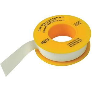 Faithfull Faithfull P.T.F.E Gas Tape 12mm x 5m White - Gas Tape Faithfull Faithfull P.T.F.E Gas Tape 12mm x 5m White - Gas Tape