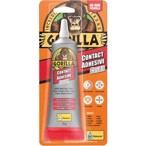 Gorilla Glue 2144000 Gorilla Contact Adhesive Clear 75g Gorilla Glue 2144000 Gorilla Contact Adhesive Clear 75g