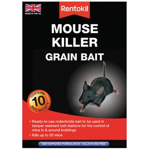 Rentokil Rentokil Mouse Killer Grain Bait - 10 Sachets Rentokil Rentokil Mouse Killer Grain Bait - 10 Sachets