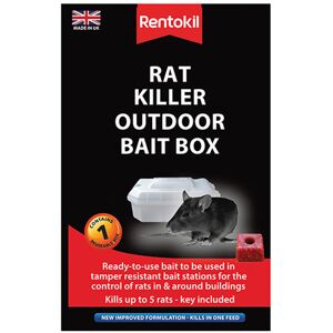 Rentokil PSR71 Rat Killer Outdoor Bait Box Rentokil PSR71 Rat Killer Outdoor Bait Box