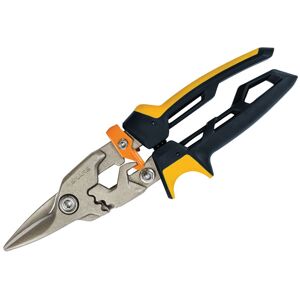 Fiskars 1027207 PowerGear™ Aviation Snips Straight Cut 250mm (10in) Fiskars 1027207 PowerGear™ Aviation Snips Straight Cut 250mm (10in)