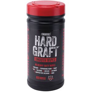 Draper 12434 Hard Graft Multipurpose Smooth Wipes (Tub of 80) Draper 12434 Hard Graft Multipurpose Smooth Wipes (Tub of 80)