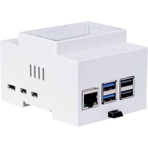 Joy-it Housing case for Raspberry Pi 5 board for DIN rail with fan... Joy-it Housing case for Raspberry Pi 5 board for DIN rail with fan...