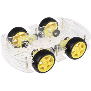 Joy-it 4WD drive kit easy to assemble. Compatible with Arduino Joy-it 4WD drive kit easy to assemble. Compatible with Arduino