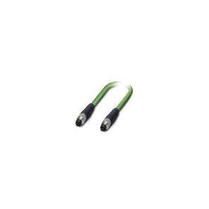 Phoenix Contact 1407525 Network Cable - 2m, 4-pin, IP65/IP67 Phoenix Contact 1407525 Network Cable - 2m, 4-pin, IP65/IP67