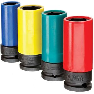 Gedore 2790831 Power Socket Set 1/2" With protective sleeve, 4 pieces Gedore 2790831 Power Socket Set 1/2" With protective sleeve, 4 pieces