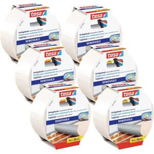 tesa 55731-00500-11 double-sided Tape set white 10m x 50mm 6pcs tesa 55731-00500-11 double-sided Tape set white 10m x 50mm 6pcs