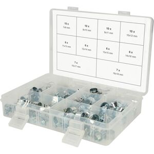 KS Tools 970.0770 Assortment Mini Hose Clamps, Ø 7-18mm, 78 Pcs KS Tools 970.0770 Assortment Mini Hose Clamps, Ø 7-18mm, 78 Pcs